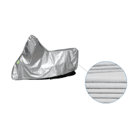 Importclick - Funda Carpa Cubre Moto Impermeable Uv Vinilo + Algodón
