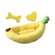 thumbnail image 2 of Cama para Mascotas Cama para Perros Cama para Gatos Cama Banana Lavable Diseño Divertido de Peluche Algodón Transpirable Adecuada para Perros Pequeños L, 2 of 5