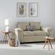 thumbnail image 1 of Sofá 2 cuerpos Sicilia Tela Beige, 1 of 7