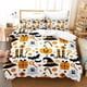 thumbnail image 1 of Halloween Duvet CoverPumpkin Comforter Cover Lantern Bedding Set Polyester Ghost Quilt Cover For Boys Girls Kids, 1 of 5