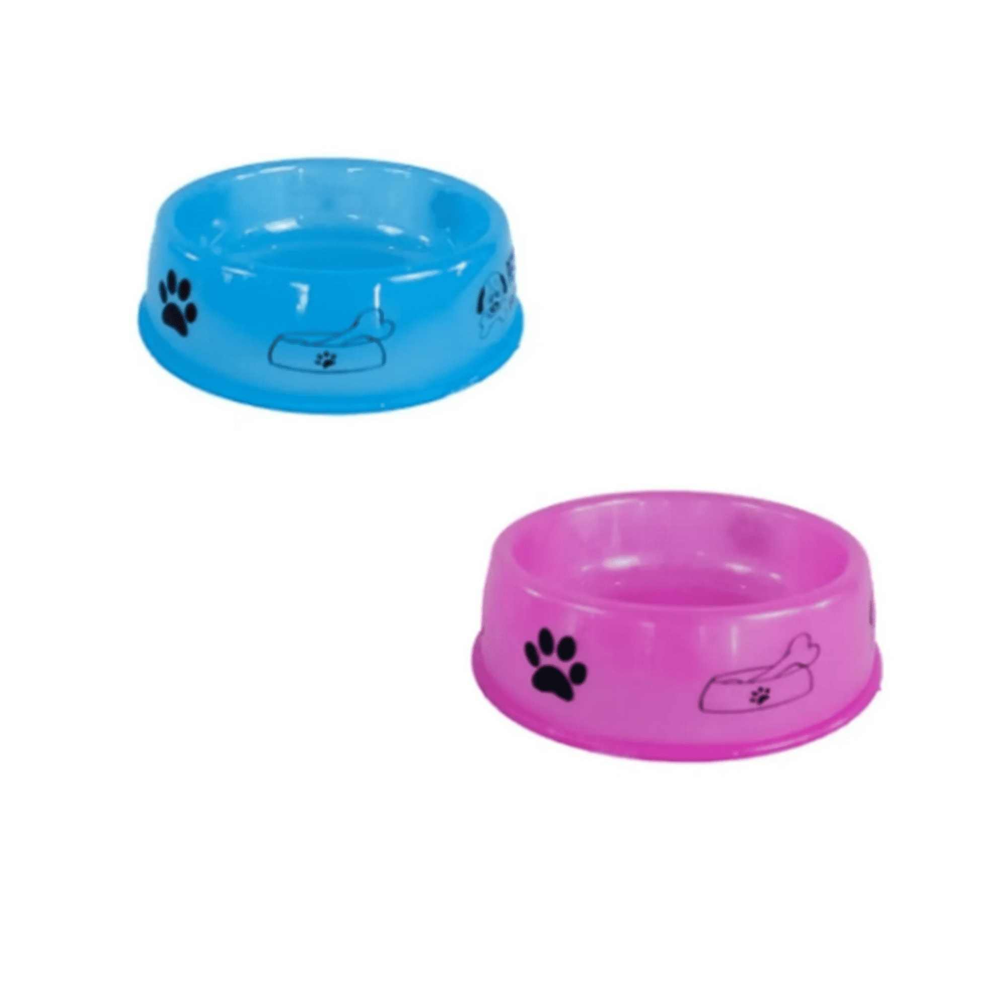 Genérico - Comedero Plastico Para Mascota 24x7cm