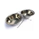 thumbnail image 2 of Set 2 Platos De Alimento Y Agua Para Mascotas Con Base Aluminio, 2 of 3