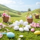 thumbnail image 3 of Juego de huevos falsos de plástico para adornos y manualidades de Pascua, 10 piezas, 3 of 8