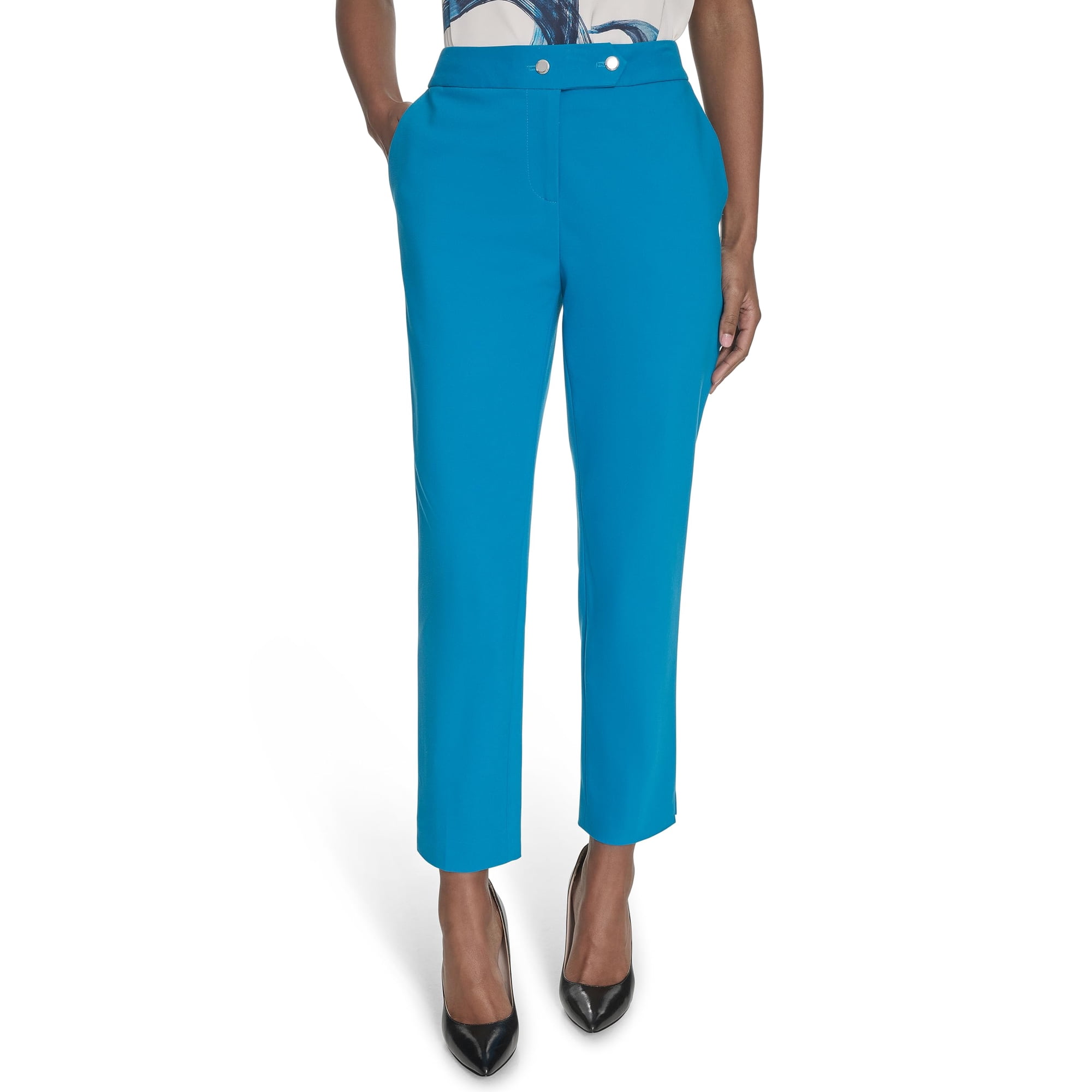 Pantalón Calvin Klein Corsica Para Mujer, Talla 16