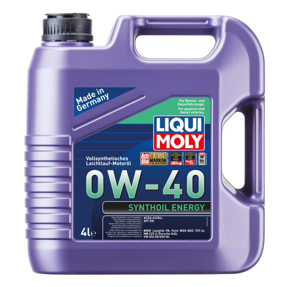 Aceite Liqui Moly Synthoil Energy 0W-40 5 lt