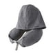 thumbnail image 1 of Almohada De Viaje Con Capucha, Almohada De Soporte Para El Cuello Que Se Ajusta Libremente, Para Tren, Interior, Coche, Gris, 1 of 3