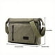thumbnail image 1 of 1pc Men's Crossbody Messenger Bag Canvas Bag With Upgrade Thickened Canvas Material Messenger Bag Singel Shoulder Large Capacity Bag Large Capacity Multi-Pocket, 1 of 5