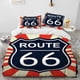 thumbnail image 1 of Historic Route 66,Mother Road,mãe estrada Comforter Bedding Set,Duvet Cover Bed Set Quilt Pillowcase, Size Bedding Set Bed Sheets, 1 of 5