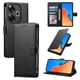 thumbnail image 2 of Funda para FOXDOCK Xiaomi Poco F6 5G– Cuero Premium, 3 ranuras para tarjetas, Protección contra impactos, 2 of 5