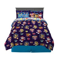 Juego De Ropa De Cama Franco Paw Patrol Kids Queen Size 7 Piezas