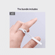thumbnail image 1 of Accurately Measure Your Rings with this Reusable Finger Size Gauge Ring Measuring Tool!, 1 of 5