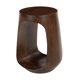 thumbnail image 5 of Mesa lateral Zuo Okno de madera de mango color nogal, redonda, 5 of 9