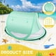 thumbnail image 2 of Carpa Playa Bebé Kapeazo Pop Up UPF50 137x89x66cm Verde, 2 of 3