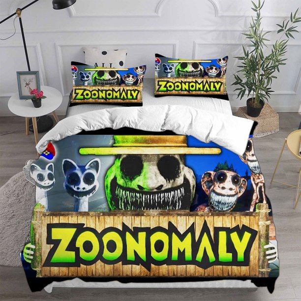 Game Zoonomaly Bedding Sets Comforter Quilt Bed Cover Duvet Cover Pillow Case 2-3 Pieces Sets Bedroom Decoration Home Textiles Bed Sheets