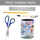 thumbnail image 5 of Shin-chan-theme Cylinder Pen Holder Pencil Organizer with Flannel Lining PVC Leather Material Cardboard Base for study work 10*8CM, 5 of 6