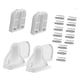 thumbnail image 3 of Reemplazo De Valla Retráctil Para Puerta De Bebé Fácil De Instalar Accesorios Estándar Blanco, 3 of 5