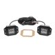 thumbnail image 1 of Luces LED Rough Country Serie Negra de Montaje Empotrado de 2", 1 of 5