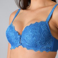 Sosten Encaje Y Pasamaneria Flores Mujer 2433-244