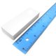 thumbnail image 3 of Borrador Hi-Polymer Blanco - Pack de 2, 3 of 3