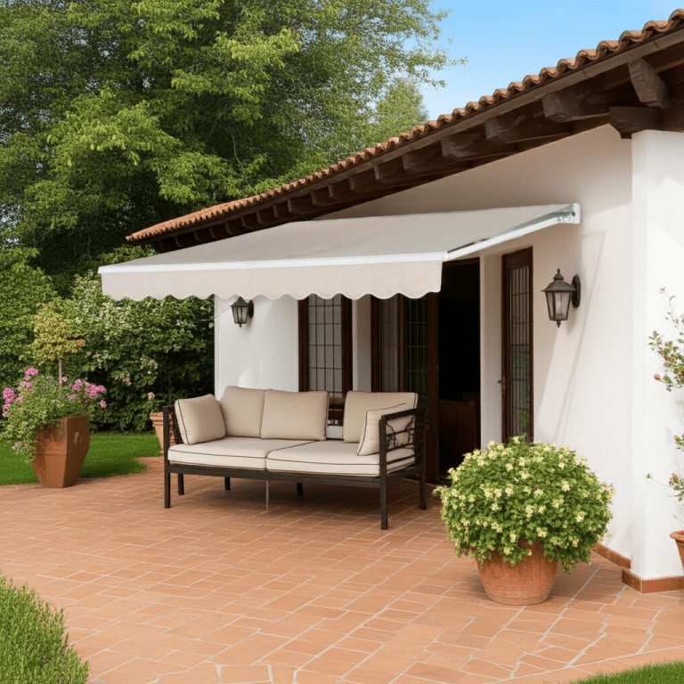 Igpro - Toldo Con Brazo Retráctil 2×1,5mt Crudo