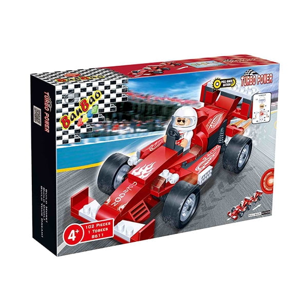 Set Bloques Construcción Super Auto Dragon Banbao