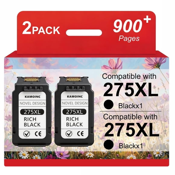 Cartucho de tinta KAMOINC 275XL negro para impresoras Canon