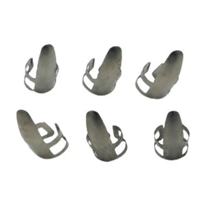 Magideal - 6X Púas De Guitarra Ajustables, Kit De Accesorios Inoxidable, Protectores De , Púas Duraderas Para Ukelele, Guitarra Acústica, Banjos