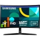 thumbnail image 1 of Monitor Samsung 24 S36GD FHD 100Hz Curvo 1800R Negro, 1 of 3