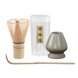 Bothyi - Matcha Ceremonia Set Matcha Batidor Matcha Batidor Para Amigos Regalos Verde Claro