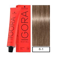 Schwarzkopf - Tintura Igora Royal 8-1 Rubio Claro Ceniza + Oxigenta 20V