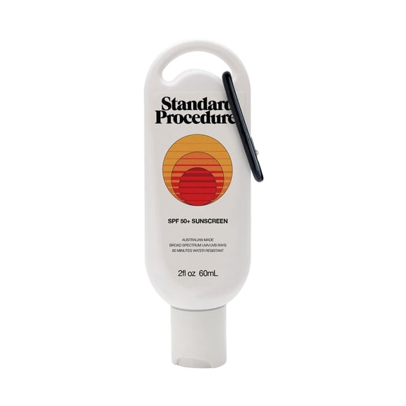 Protector solar de procedimiento estándar SPF 50+, 60 ml, tamaño viaje