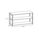 thumbnail image 4 of Zapatera Lisbon Castaño Metal, 4 of 4