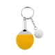 thumbnail image 1 of Creative Table Tennis Ping-pong Racket & Ball Colgante Llavero Amarillo, 1 of 3