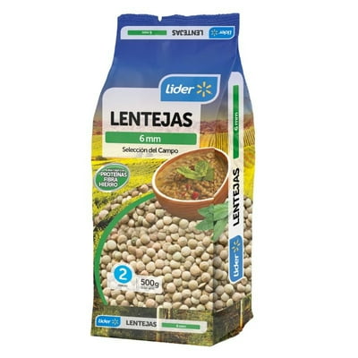 Lentejas 6Mm Bolsa 500 G Lider
