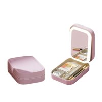 Aventura Store - Mini Estuche De Maquillaje Con Luz Led Fácil Transportar