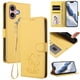 thumbnail image 2 of Funda Volteable con Diseño de Gato para iPhone 16, Amarillo, 2 of 6