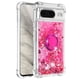 thumbnail image 2 of Funda Para Google Pixel 8 Con Brillo Líquido, Protección Completa Y Soporte De Anillo Giratorio, 2 of 4