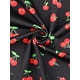 thumbnail image 5 of INSPIRE CHIC Pijama para Mujer Manga Corta Ropa de Dormir Camisones Botón Abajo Estampado Cuello Solapa Cintura Elástica Pantalones Anchos Rectos 2XL Negro, 5 of 6