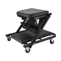 Ioensy - Generic Automotive Creeper 2 En 1 Z Creeper Seat 36'' Asiento Negro Para Coche Creeper