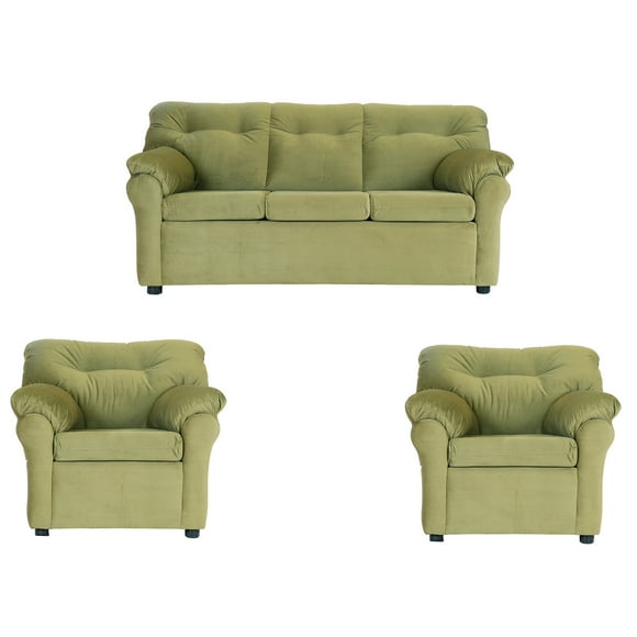 Living América 311 Tela Verde Musgo