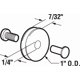 thumbnail image 2 of Rollo de puerta de nailon Wheel PRIME-LINE B 551, paquete de 2 unidades, 2,5 cm, 2 of 2
