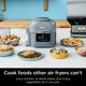 thumbnail image 3 of Freidora Cooker & Air Fryer Ninja SF301 Speedi de 6 cuartos de galón, color gris salado, 3 of 9