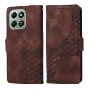 Carcasa Foxdock Honor X6A De Cuero Pu, Diseño Acolchado Clásico, Protección Contra Caídas Y Rayones