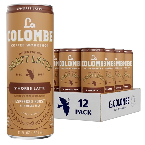 Café La Colombe S'mores Latte Cold Brew 325 ml, paquete de 12