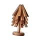 thumbnail image 2 of Mantel Individual De Madera Con Forma De árbol Para Agarraderas, Cuencos Y Utensilios De Cocina, 4 Unidades, Nogal Negro, 2 of 3
