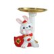 thumbnail image 1 of Estatua De Conejo Auspicioso, Figura De Animal Para Sala De Dibujo, Bandeja De Decoraciones Para El Hogar, 1 of 5