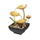 thumbnail image 1 of Fuente de agua de mesa, fuente de cascada de escritorio pequeña, bomba automática dinámica, cascada de mesa para decoración del hogar, oficina y, 1 of 5