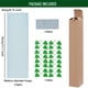 thumbnail image 3 of 25pcs Garden Greenhouse Hoops For DIY 1.4-2.5ft Wide Grow Tunnel, Rust-Free Fiberglass Garden Support Hoops Frame For Fabric, DIY Plant Support Garden Stakes, 3 of 4