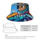 thumbnail image 2 of Hot Wheels Vamos a Correr Sombrero bucket para adultos, gorra de protección solar, sombrero de pescador plegable para viajes al aire libre, pesca y actividades de verano, 2 of 6