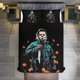 thumbnail image 3 of Michael Myers Halloween Duvet Cover Set 3 Piece Bedding Set Double Sided Printing Decorative Comforter Cover Set, 3 of 5